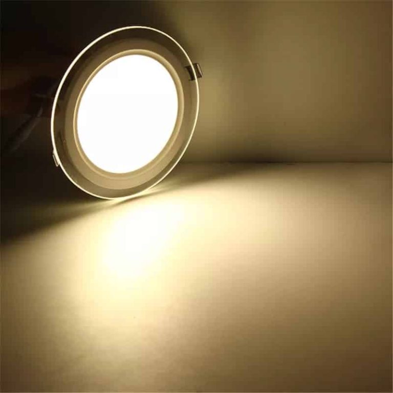 Foco Panel Embutido Led V W Luz Blanco Calida Ledinnova