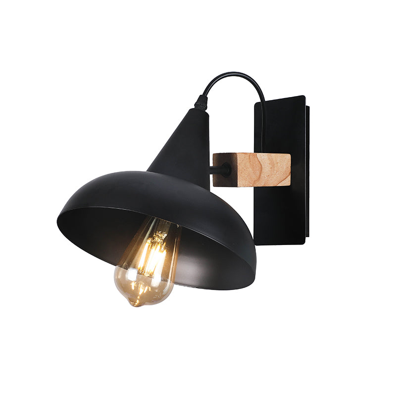 Lampara Aplique LED Interior E27 – Diseño Moderno en Negro - Ledinnova